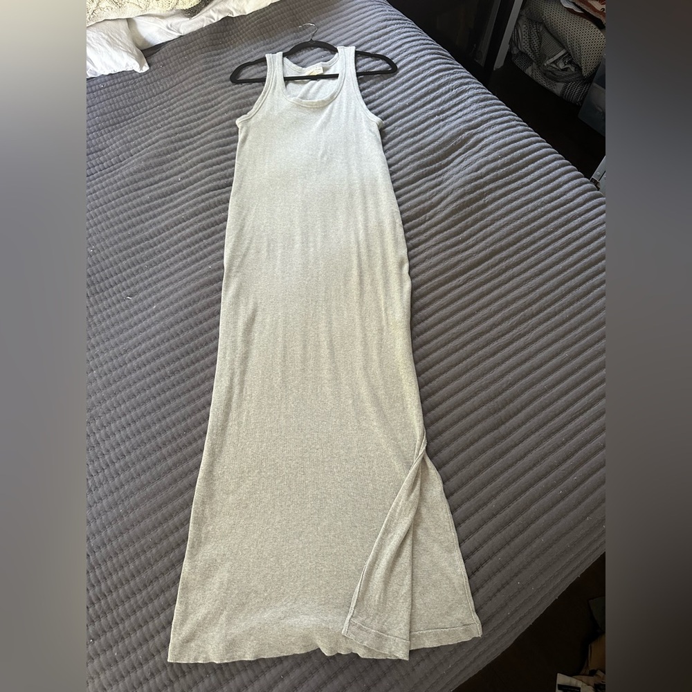 Universal Thread Women’s Rib Knit Gray Maxi Dress size XL - Picture 6 of 6